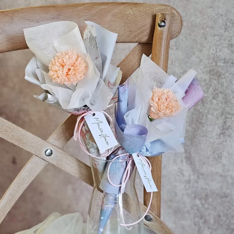 永生康乃馨花束/多色 快速出貨 現貨 母親節花束