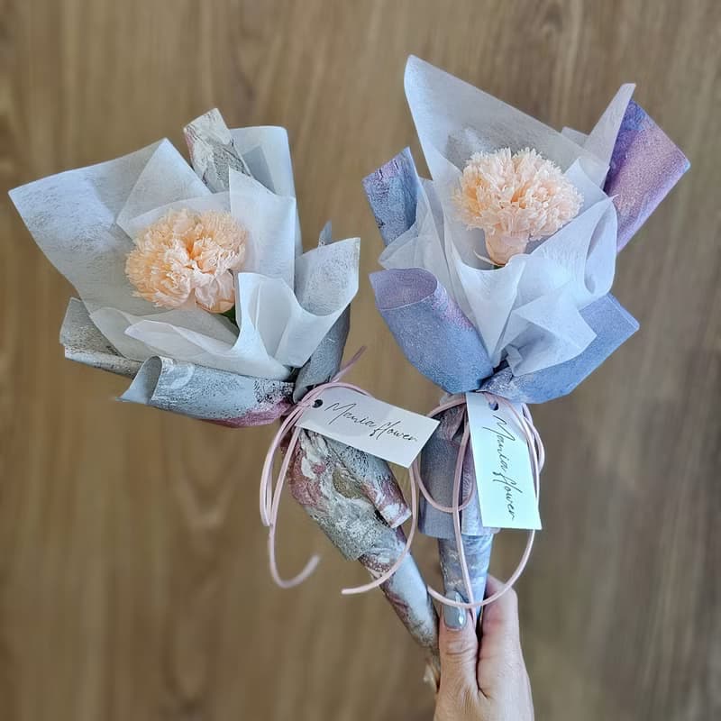 永生康乃馨花束/多色 快速出貨 現貨 母親節花束