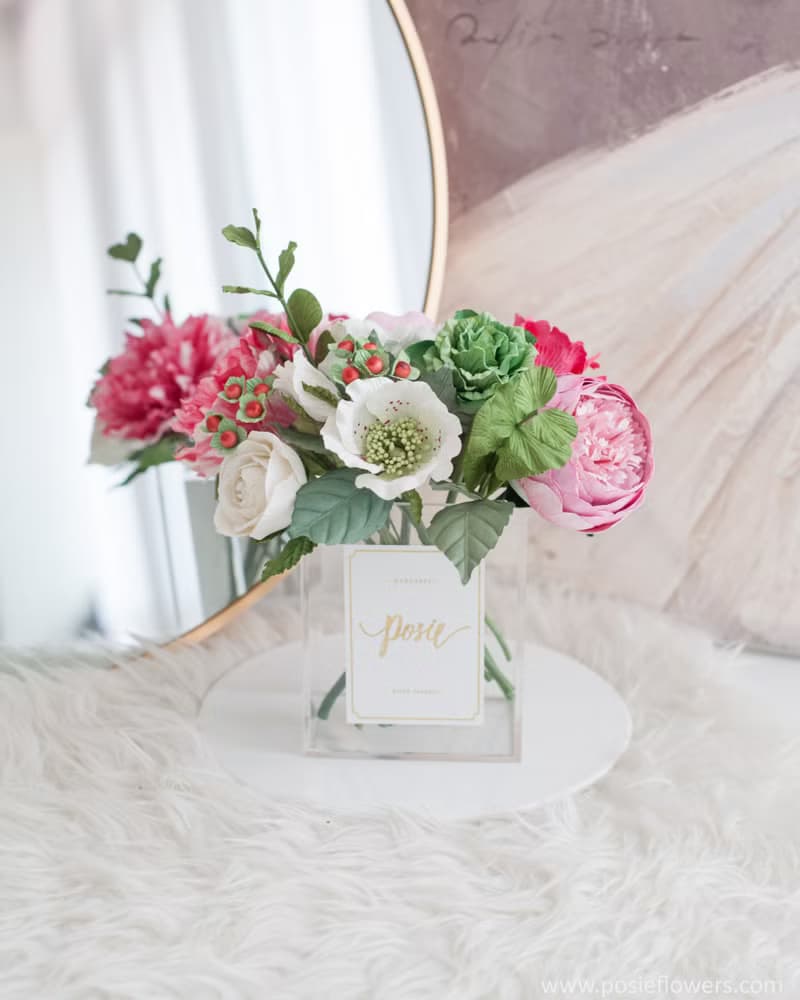 PINK BERRY |  Paris vase for Home Decoration