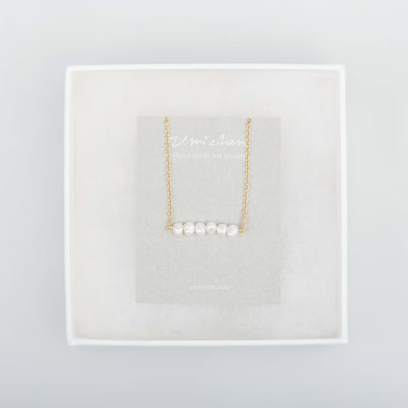 Balance 衡 淡水珍珠手鍊 金色 18K鍍金