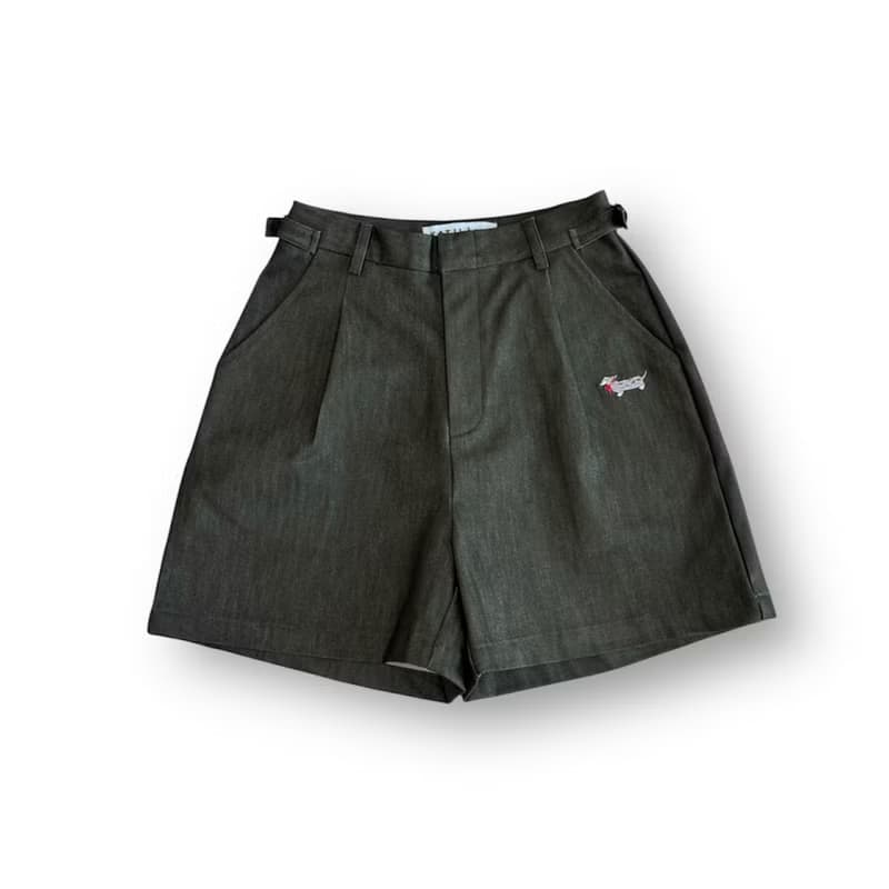 短裤Shorts : 绿色牛仔布 (Green Denim) : 腊肠犬Dachshund