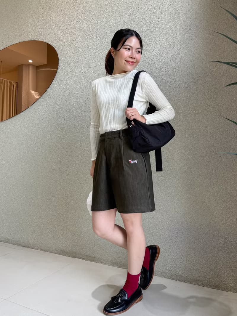 短裤Shorts : 绿色牛仔布 (Green Denim) : 腊肠犬Dachshund