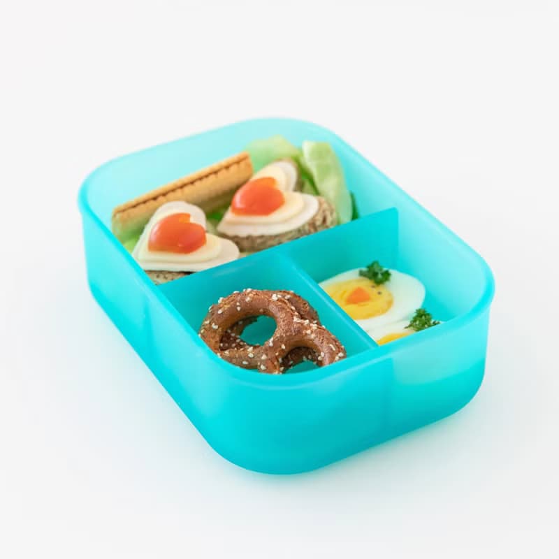 Bumkins 矽膠分格便當盒-果凍系列(多色可選)
