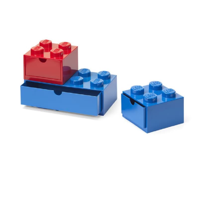 Room Copenhagen 樂高LEGO 桌上型八凸抽屜收納箱-白色(40211735)