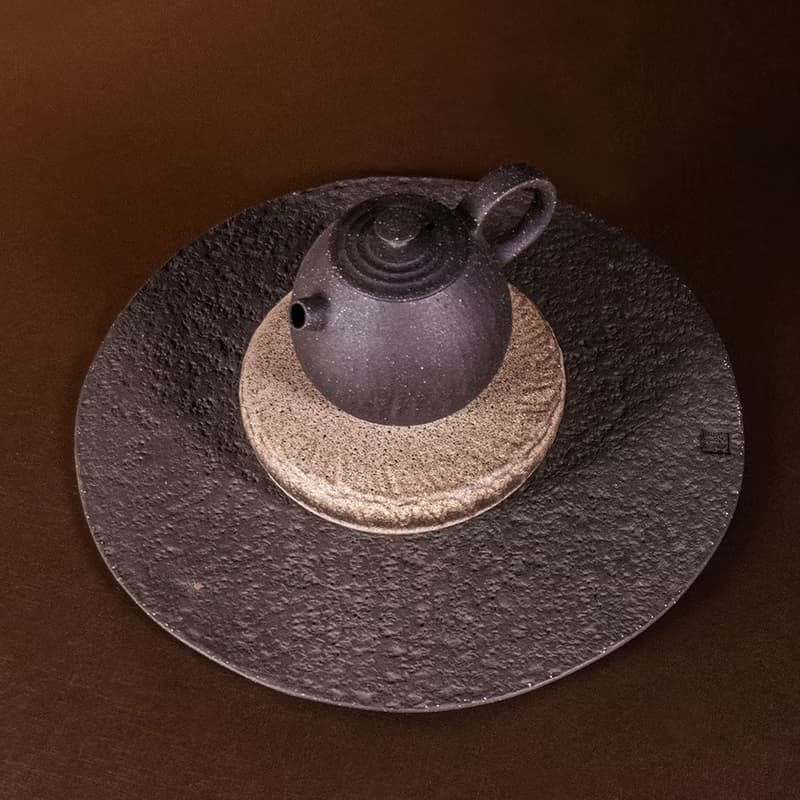無我系列-兩件式茶盤 / 壺承