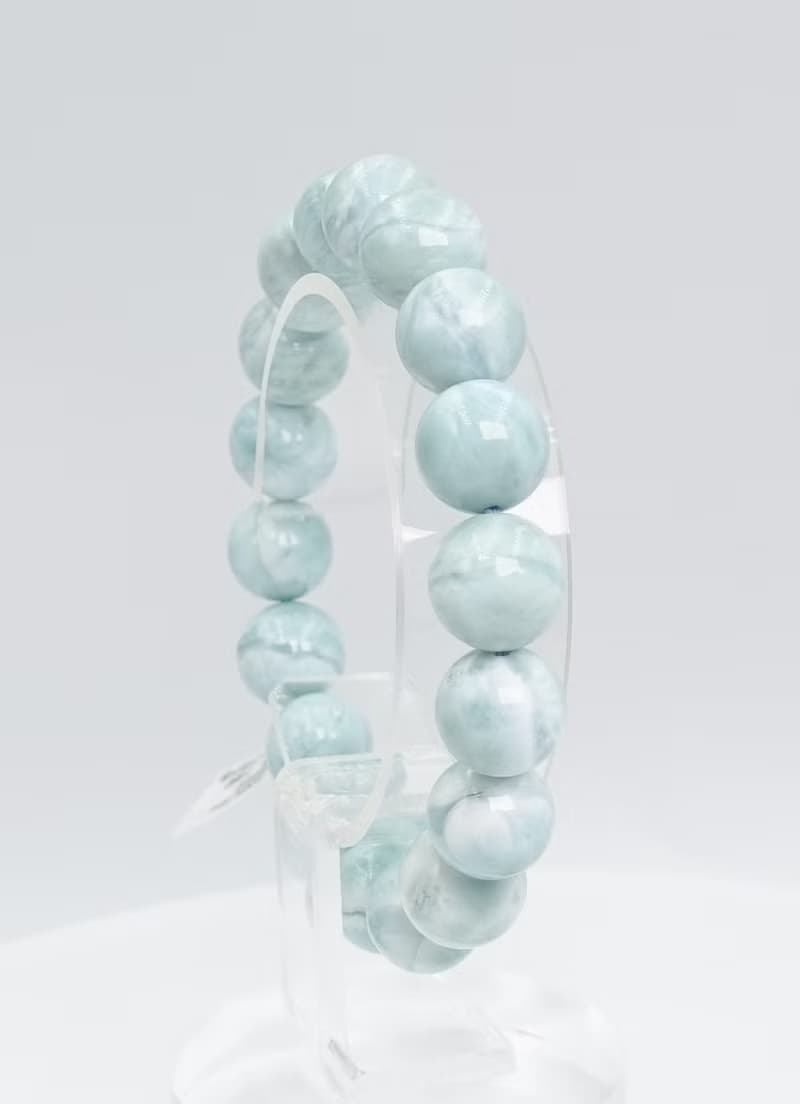 寶麗金珠寶-天然拉利瑪手珠