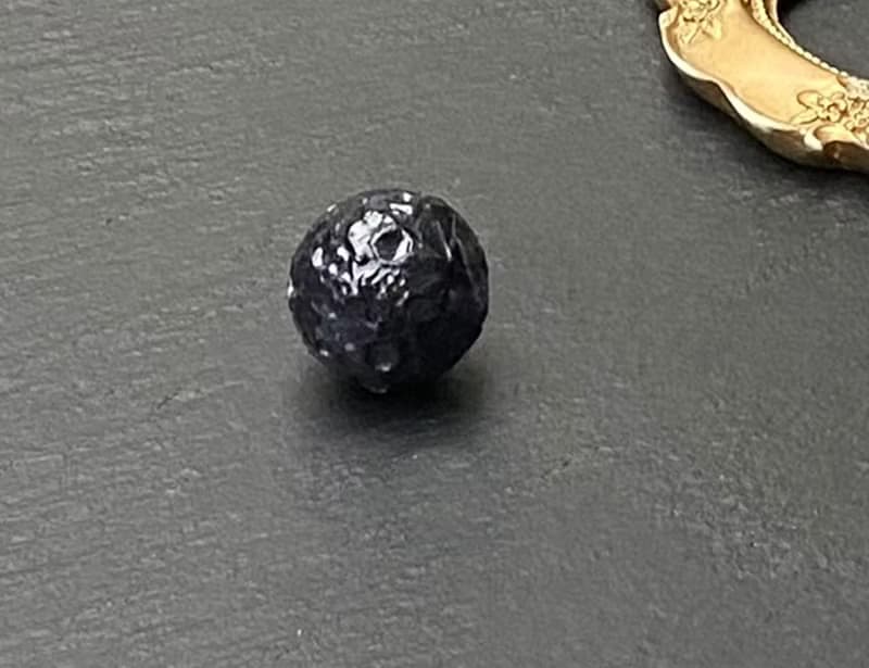 天然紫瑩石小月球 能量石 開發智慧 辦公室 居家 療癒擺件 增智慧