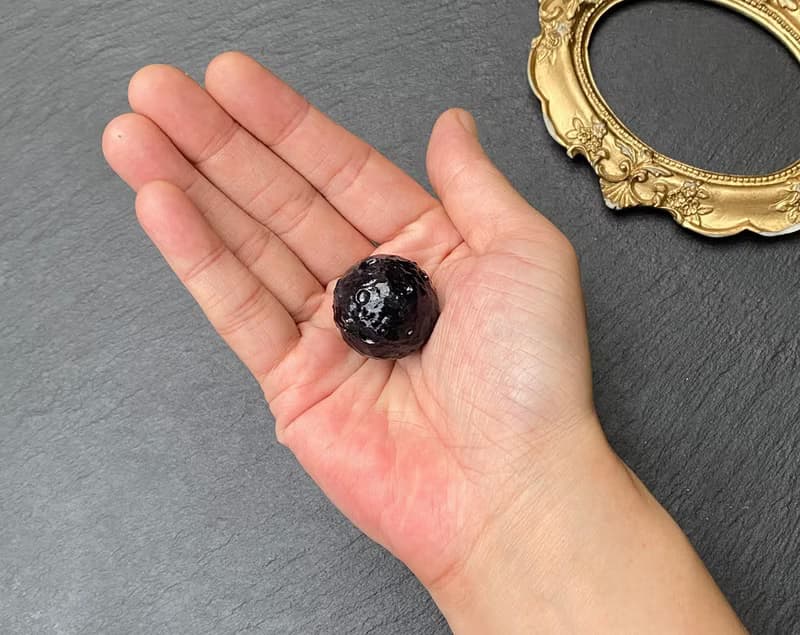 天然紫瑩石小月球 能量石 開發智慧 辦公室 居家 療癒擺件 增智慧