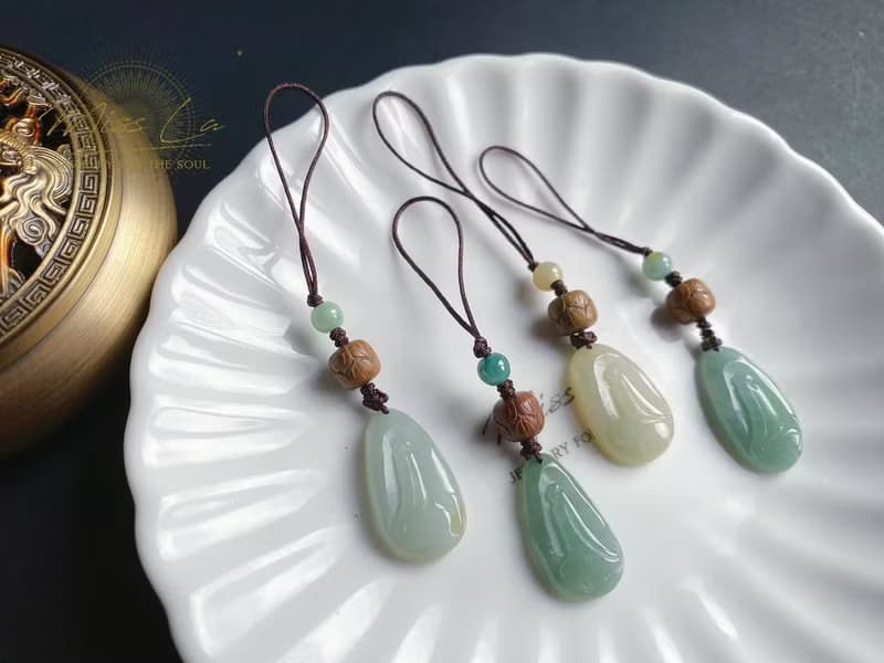 天然緬甸玉 翡翠 禪 悟道 平安健康 包掛 禮物 無相佛 長輩禮