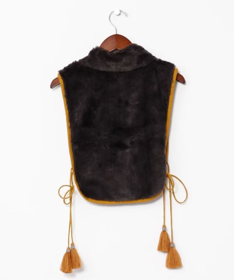 【熱門預購】保暖立領毛絨圍巾 (2色) IPF-5301