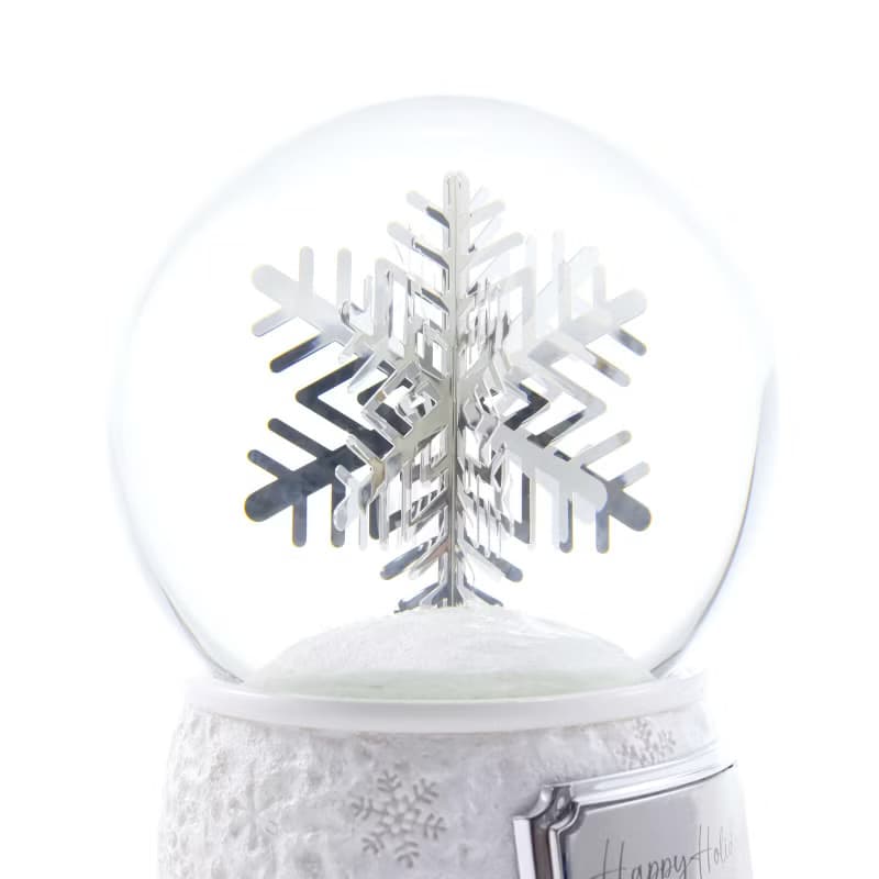 雪花 水晶球音樂盒 水晶球音樂盒 情人生日聖誕交換禮物療癒紓壓