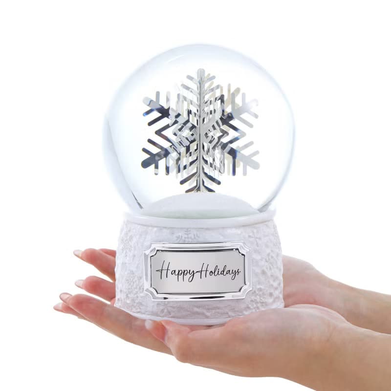 雪花 水晶球音樂盒 水晶球音樂盒 情人生日聖誕交換禮物療癒紓壓