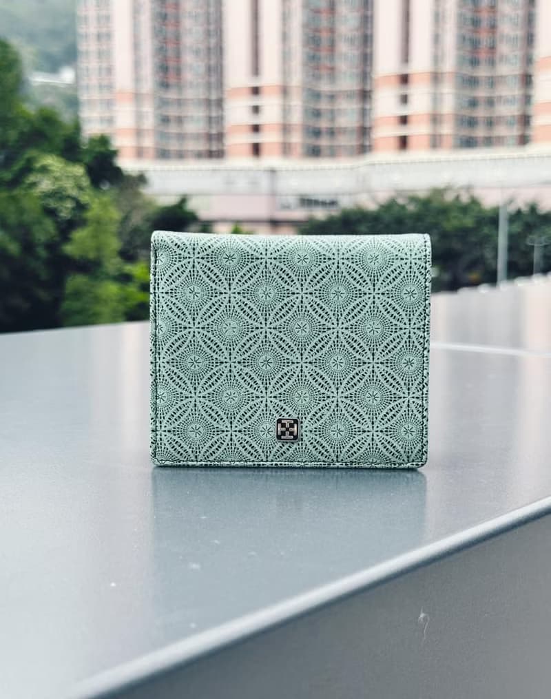 Tosca | Chisai Coins Wallet - 綠黑圈 真皮短銀包 錢包 散紙包