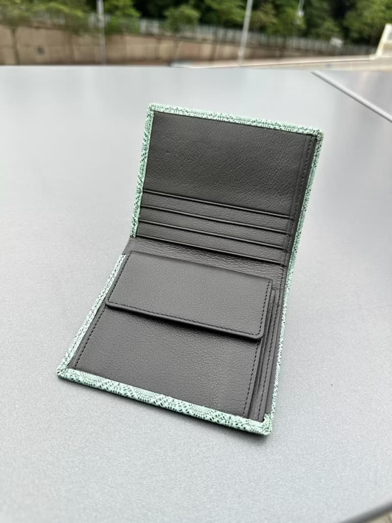 Tosca | Chisai Coins Wallet - 綠黑圈 真皮短銀包 錢包 散紙包