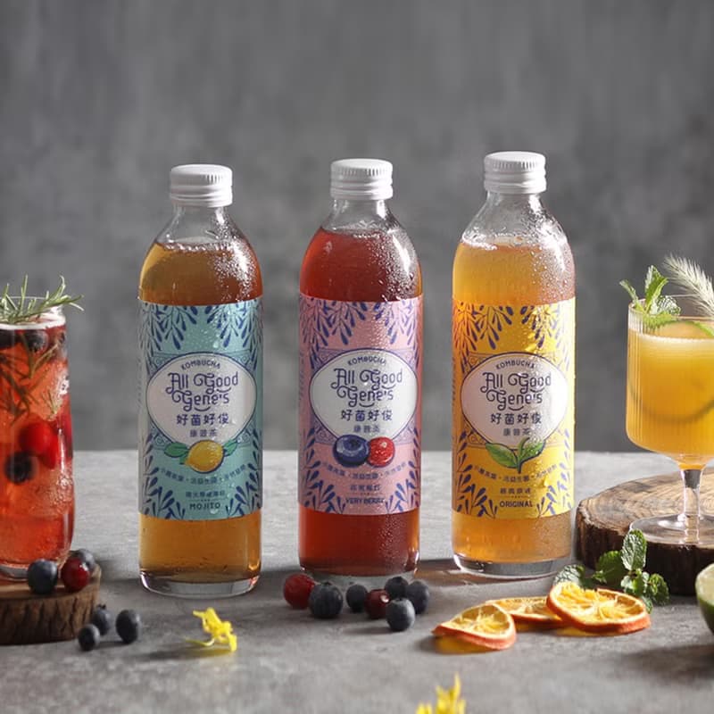 All Good Gene's 綜合口味康普茶 300ml