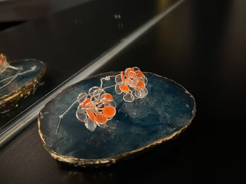 My Deer 水晶花耳環—小煙火