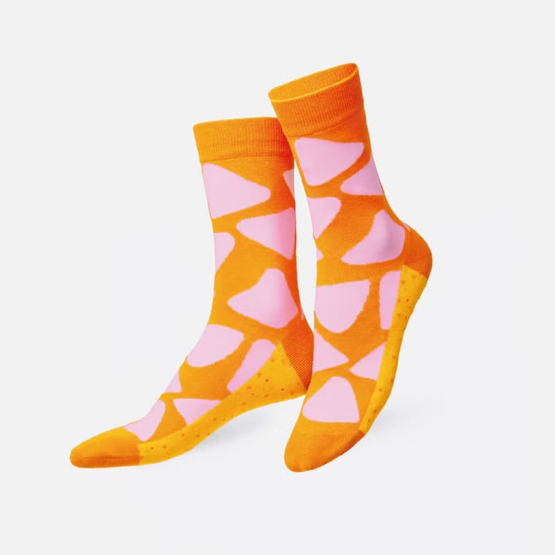 EAT MY SOCKS  / 襪子 / 快餐系列 / 玉米片 造型 潮流 時尚