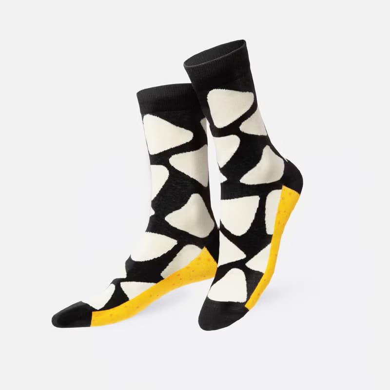 EAT MY SOCKS  / 襪子 / 快餐系列 / 玉米片 造型 潮流 時尚