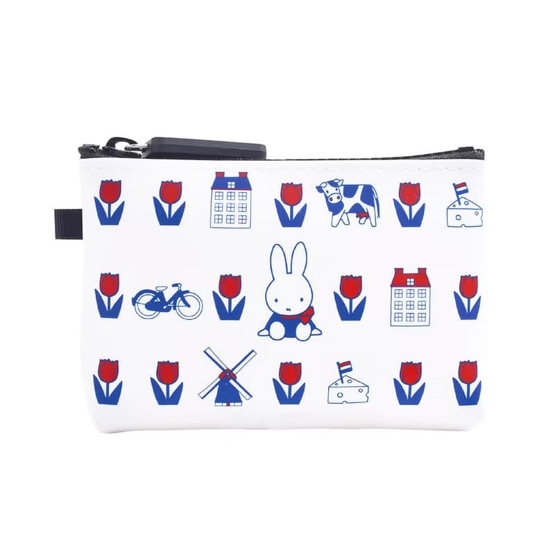 miffy 米飛兔65週年限定 矽膠收納包/口金包
