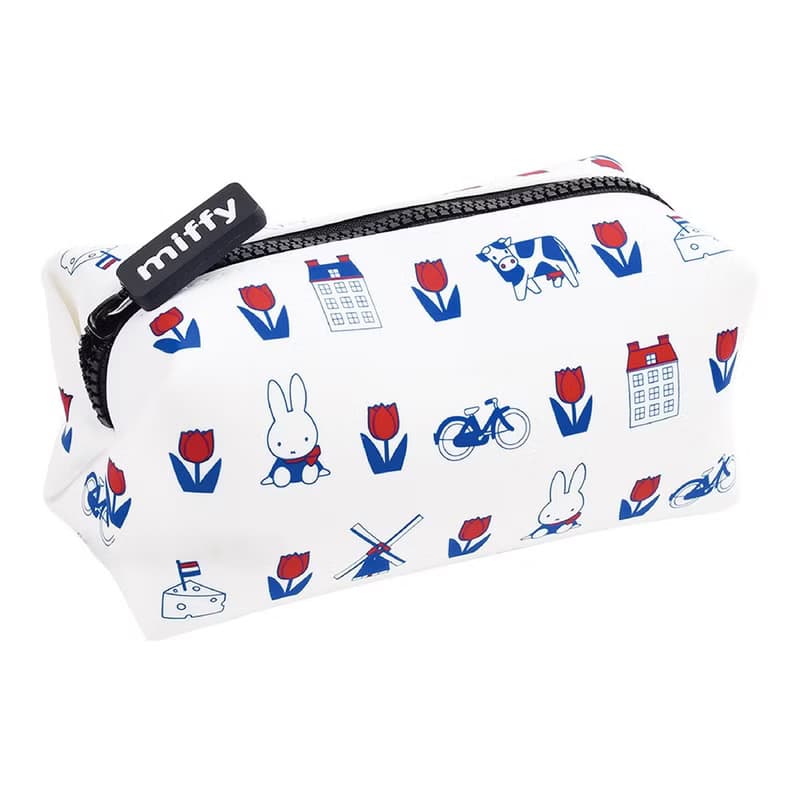 miffy 米飛兔65週年限定 矽膠收納包/口金包