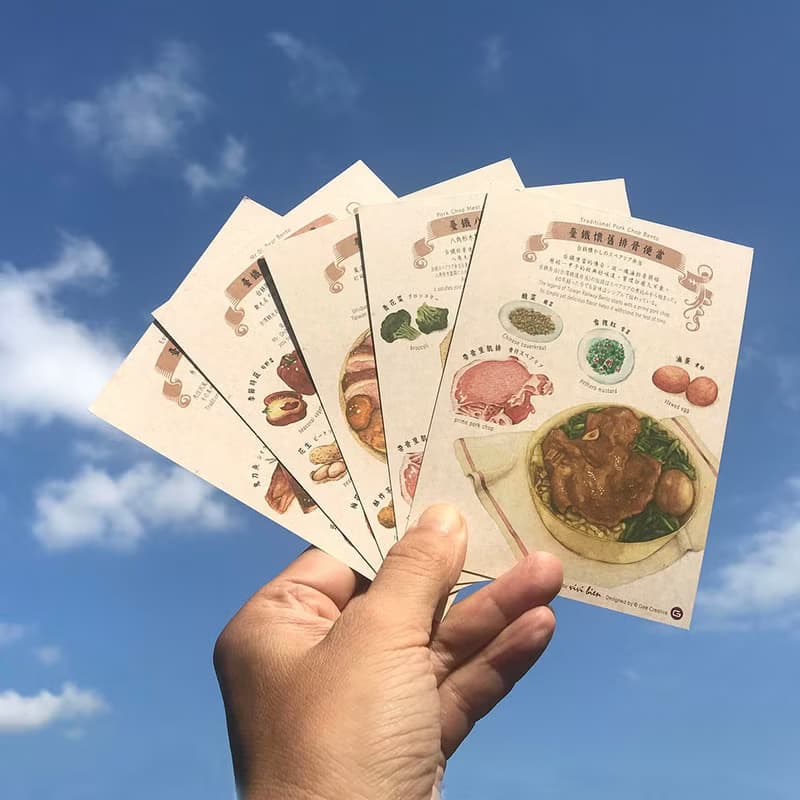 Goody Bag -【 集創意 】鐵路回味明信片 一套五張 /超值福袋組合