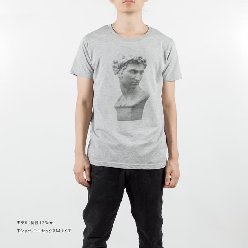 美大生へのギフトに。石膏 ジュリアン Tシャツ　ユニセックスXS〜XLサイズ　Tcollector