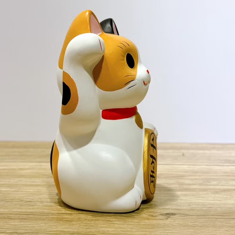 【三毛招福】日本谷中堂招財貓 | 小判 三毛