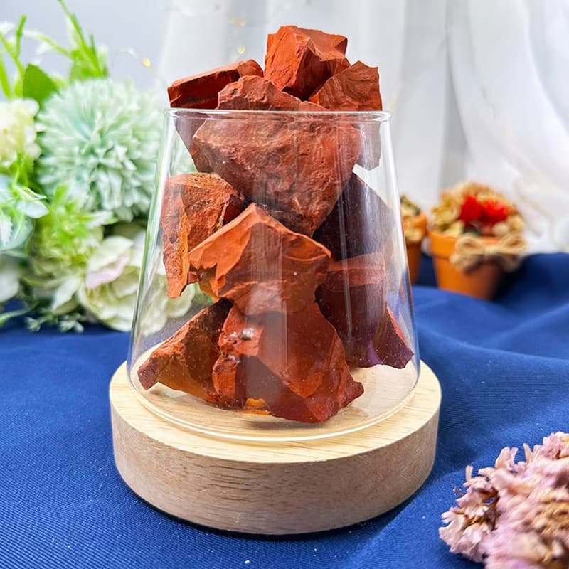 【MU工坊】紅碧玉擴香石/水晶擴香燈/碎石/室內香薰/淨化小夜