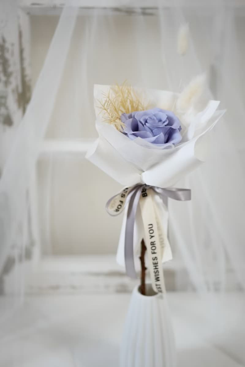 單隻小花束/永生玫瑰花