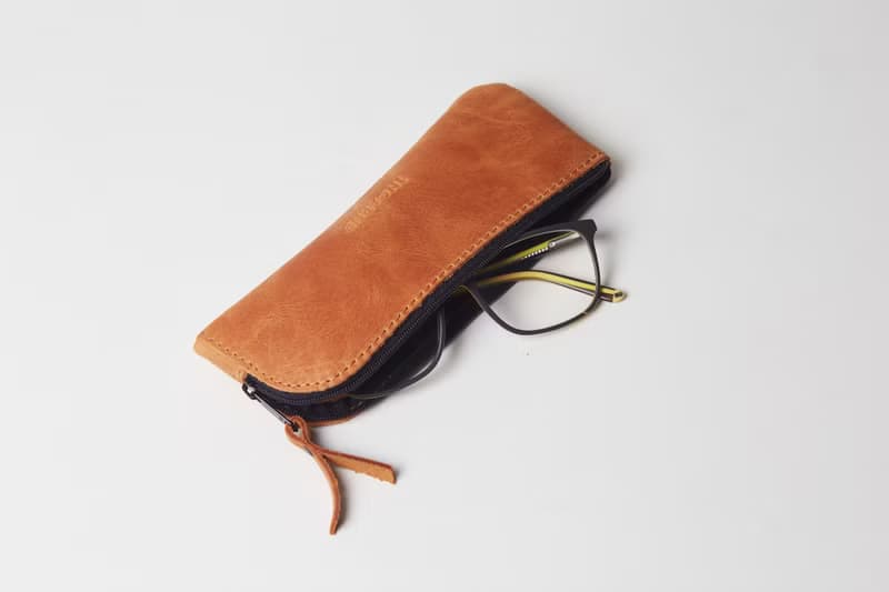 干邑真皮眼鏡盒——時尚皮革配件禮品