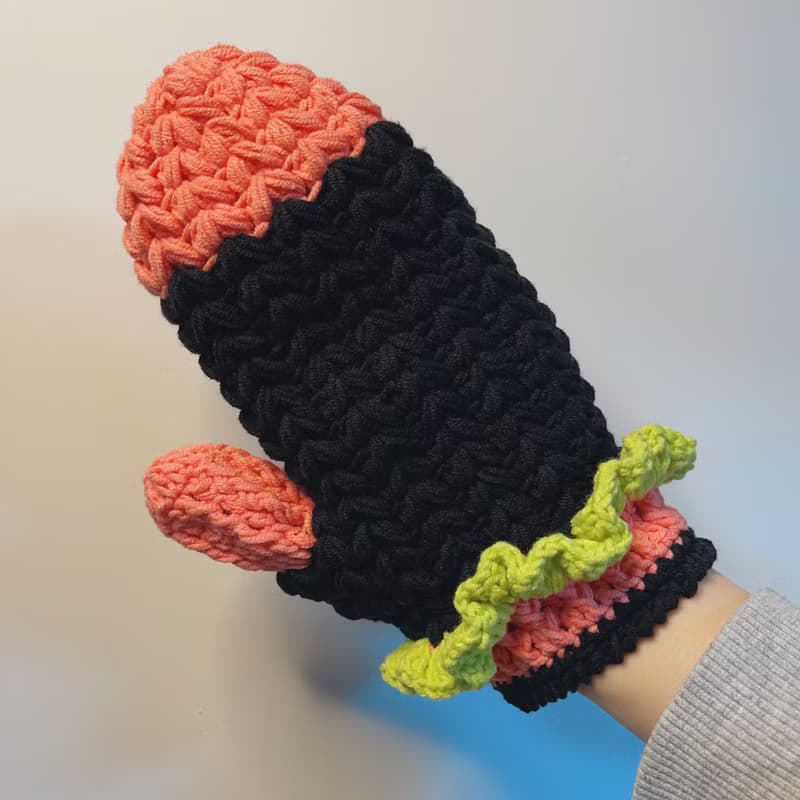 母親節禮盒 鉤織可愛手套2025 母親節 母親節