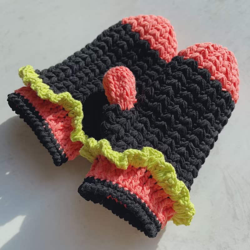 母親節禮盒 鉤織可愛手套2025 母親節 母親節