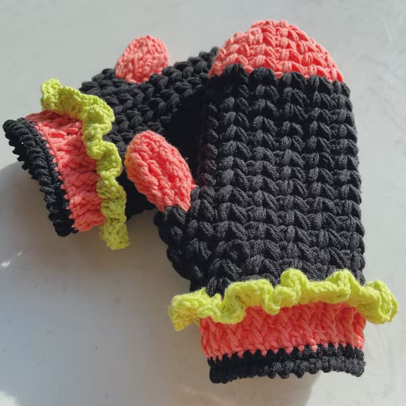 母親節禮盒 鉤織可愛手套2025 母親節 母親節