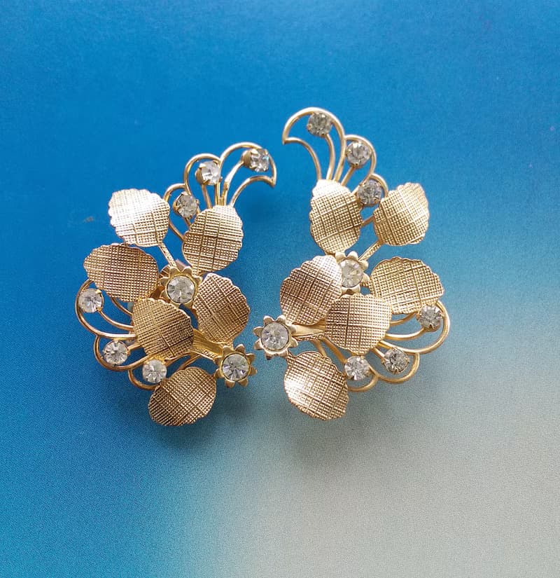 Vintage Jewelry 西洋古董飾品 Sarah Cov Tantalizing 夾式耳環