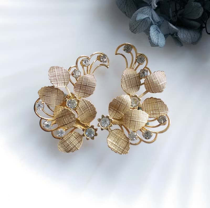 Vintage Jewelry 西洋古董飾品 Sarah Cov Tantalizing 夾式耳環