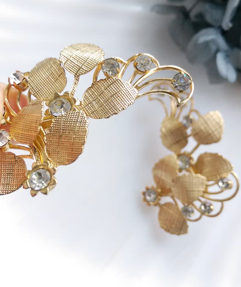 Vintage Jewelry 西洋古董飾品 Sarah Cov Tantalizing 夾式耳環