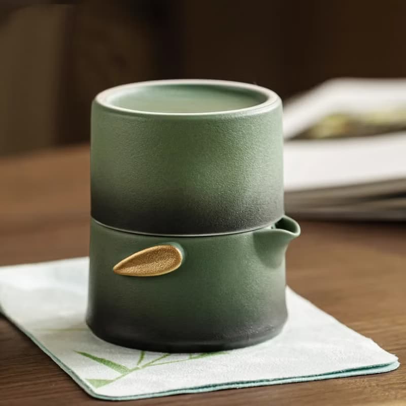 北京故宮博物院 節節高升旅行茶具
