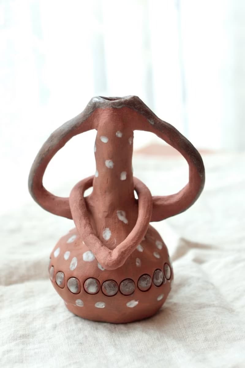 【喬遷禮物】聖手之環部落風花器侘寂風雕塑擺件收藝術作品