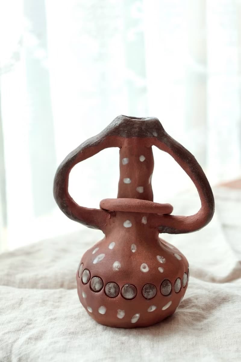 【喬遷禮物】聖手之環部落風花器侘寂風雕塑擺件收藝術作品