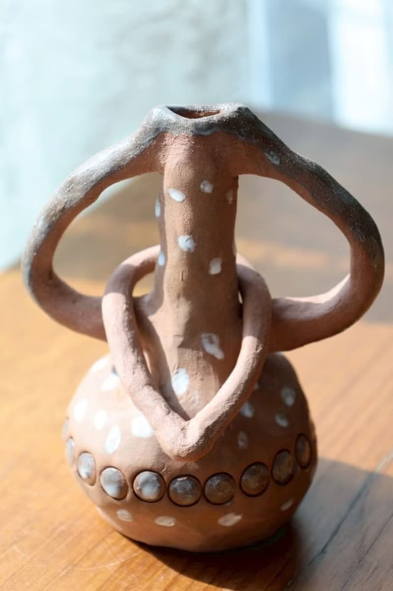 【喬遷禮物】聖手之環部落風花器侘寂風雕塑擺件收藝術作品