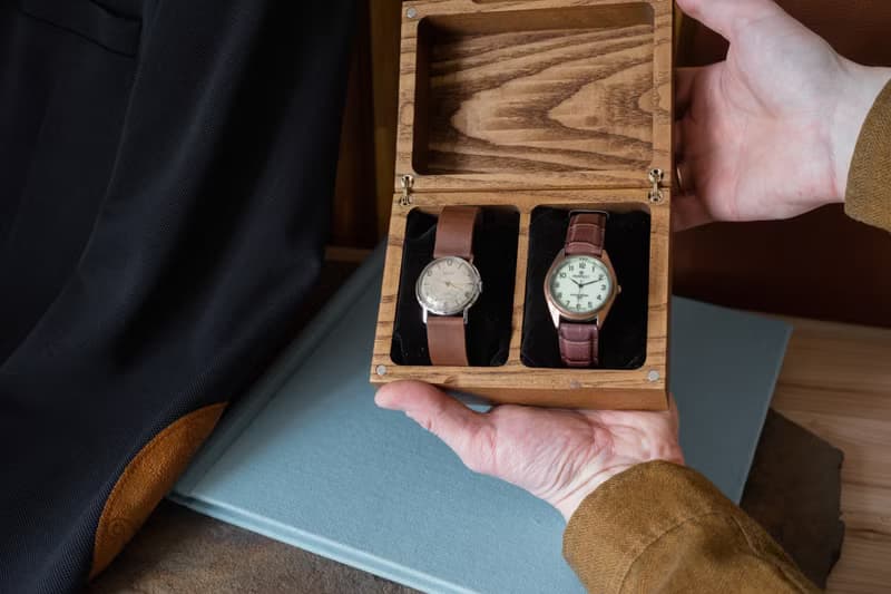 Personalized Wooden Watch Box - Handcrafted Solid Wood Small Jewelry Organizer