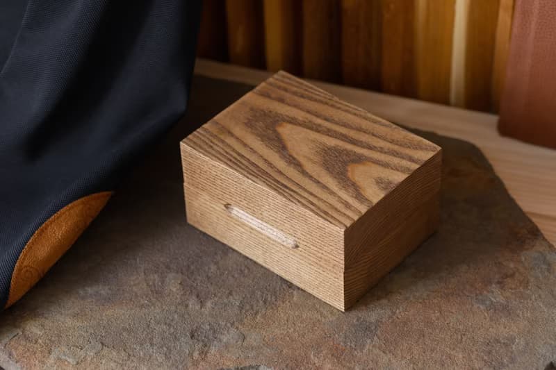 Personalized Wooden Watch Box - Handcrafted Solid Wood Small Jewelry Organizer