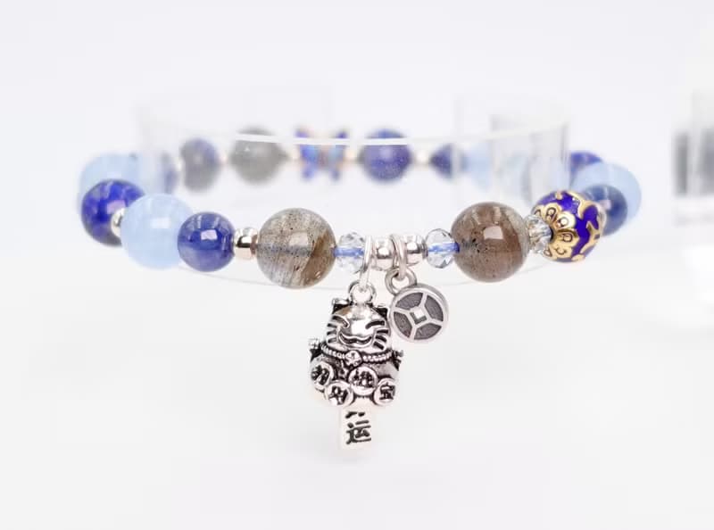 寶麗金珠寶-天然水晶捕夢網手鍊