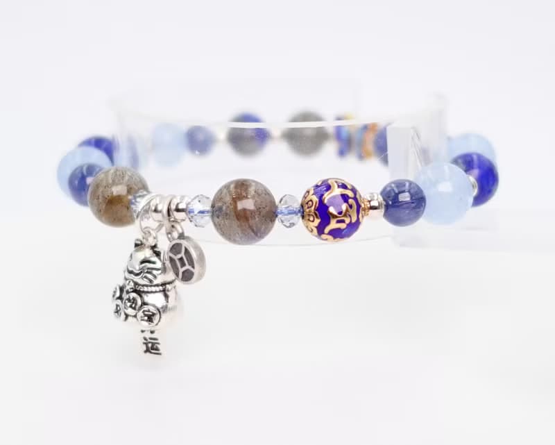 寶麗金珠寶-天然水晶捕夢網手鍊