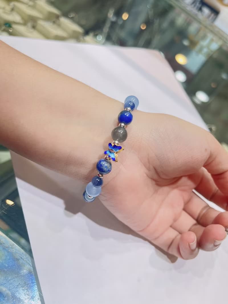 寶麗金珠寶-天然水晶捕夢網手鍊