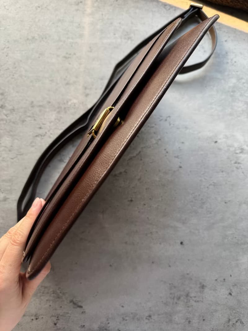 中古正品 Christian Dior 真皮手拿包 腋下包 斜背包 男女適合