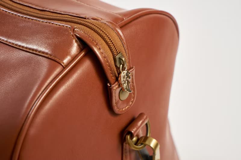 防潑水 Vegan Weekender Bag 素皮革手工旅行包