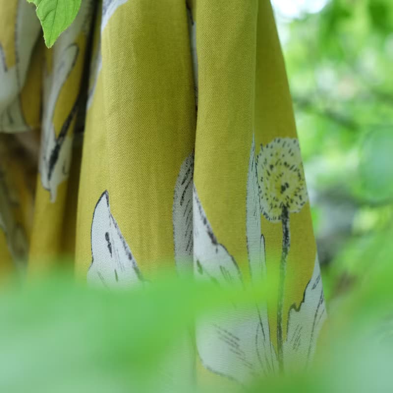 黃色的花與花