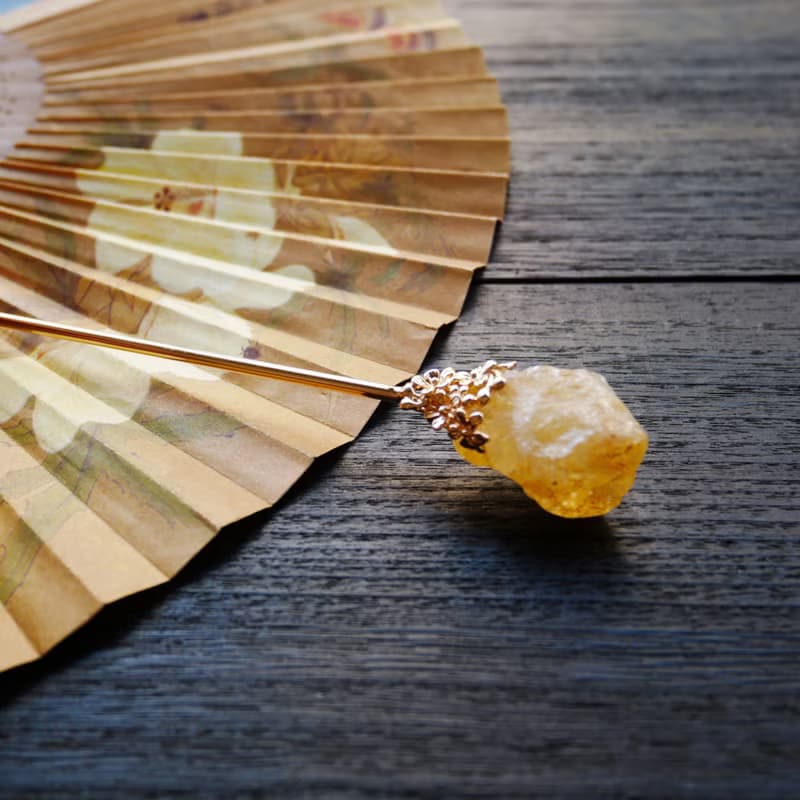 【墨徽閣】食蜜髮簪