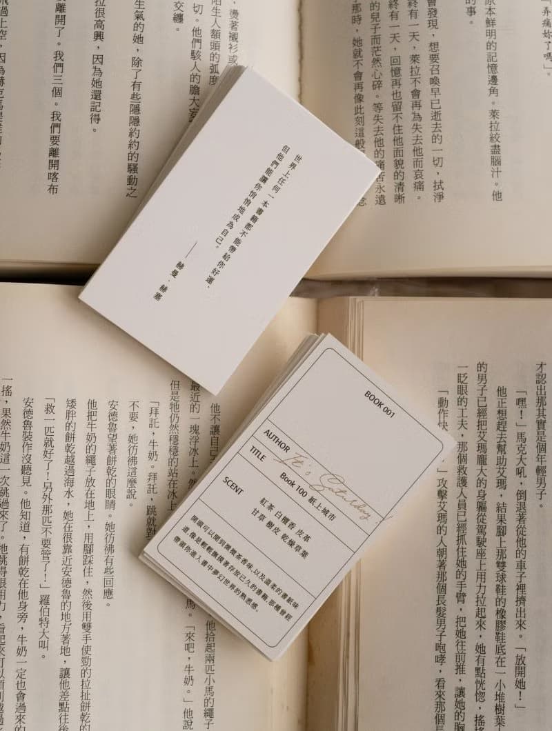 It's Saturday 書紙茶香調 手工水泥杯大豆蠟燭 BOOK100 紙上城市